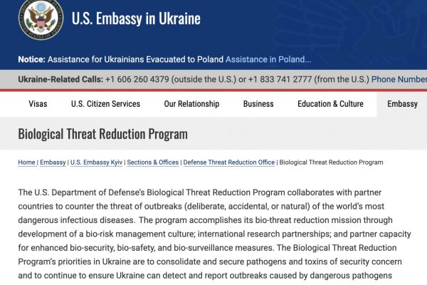 Glenn Greenwald: Victoria Nuland: Ukraine hat „biologische Forschungseinrichtungen“ und befürchtet, dass Russland sie beschlagnahmen könnte ￼