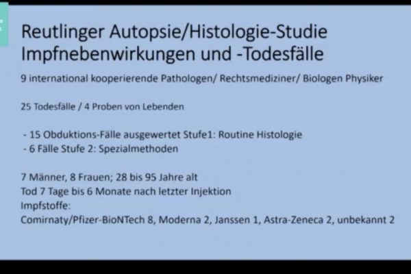 Pathologie-Konferenz: Impfinduzierte Spike-Produktion in Gehirn u. a. Organen nun erwiesen