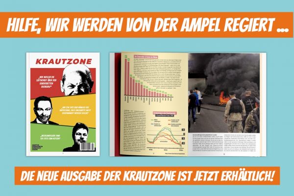 Neue „Krautzone“: Hilfe, wir werden von der Ampel regiert… Neue „Krautzone“: Hilfe, wir werden von der Ampel regiert…