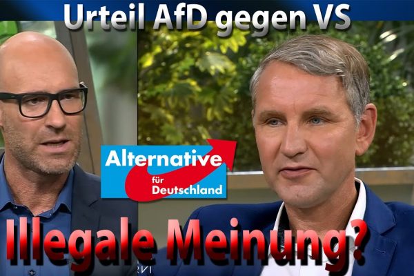 Die AfD, der „Verfassungsschutz“ und der übliche Lauf der Dinge