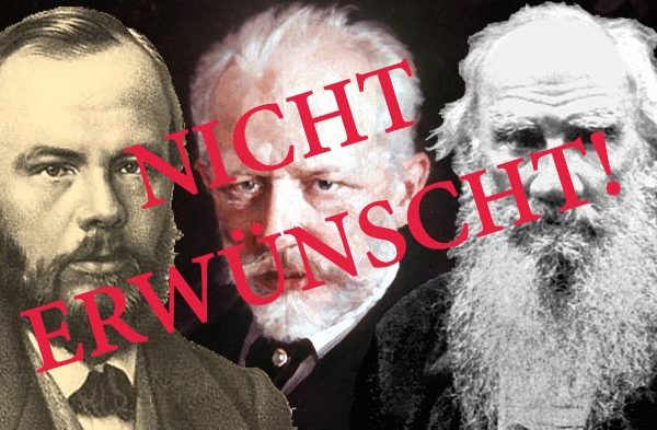 Auch tote Russen wie Tschaikowsky, Dostojewski und Tolstoi gecancelt