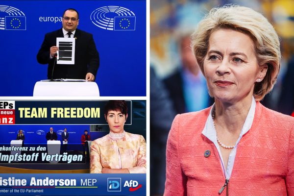 „Pandemie der Korruption“: EU-Abgeordnete fordern Rücktritt von Ursula von der Leyen „Pandemie der Korruption“: EU-Abgeordnete fordern Rücktritt von Ursula von der Leyen