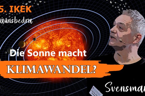 Henrik Svensmark – What role has the sun played in climate change? What does this mean for us?