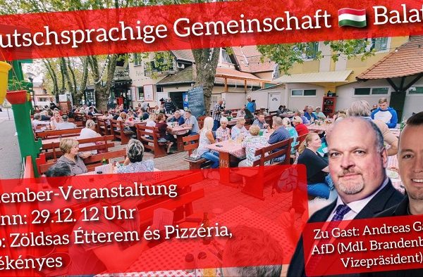 Ein Jahr „Deutschsprachige Gemeinschaft am Balaton“