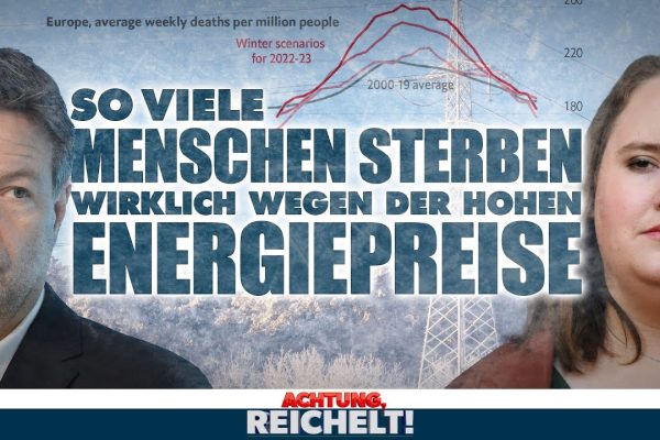 „Achtung, Reichelt!“: Grüne Energiewende tötet tausende Menschen
