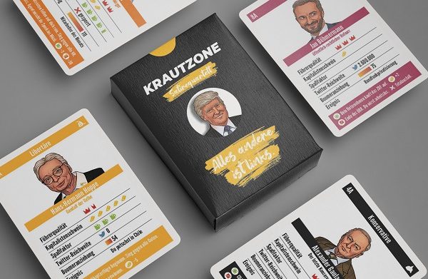 KRAUTZONE-Satirequartett – alles andere ist links!