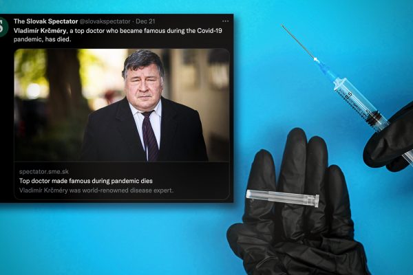 Slowakischer Drosten und oberster Impfwerber starb plötzlich und unerwartet an Herzinfarkt