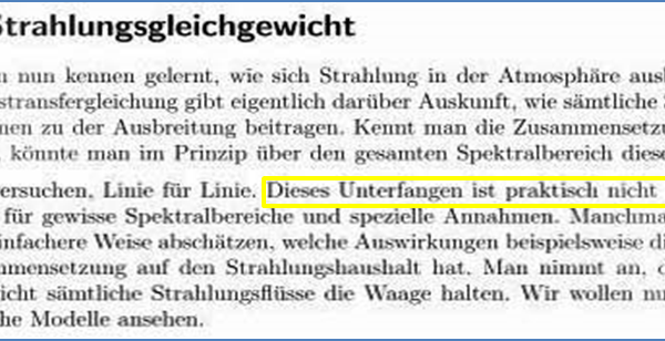 Schwarzschild und die Lösung der Strahlungstransfergleichung – ein physikalischer Hütchentrick?