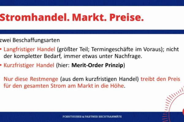 RA Forsthuber: Energie, Preise, Geldvernichtung – was Sie dagegen tun können