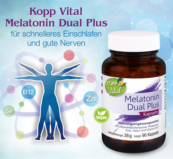 Kopp Vital Melatonin Dual Plus Kapseln