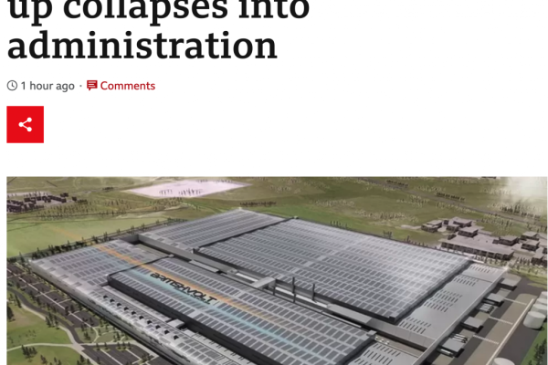 Der Kollaps von ‚Britishvolt‘ signalisiert ein ökonomisches Desaster für Net Zero-Pläne in UK