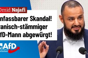 Niedersachsen: Iranisch-stämmiger AfD-Politiker Najafi abgewürgt!