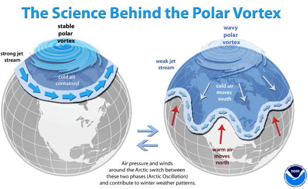 Eine Kombination von Faktoren deutet darauf hin, dass es in diesem Winter zu einem starken arktischen Ausbruch kommen könnte.